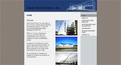 Desktop Screenshot of jamessteelerectors.com